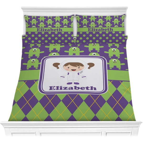 Custom Astronaut, Aliens & Argyle Comforters (Personalized)