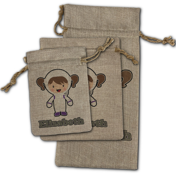 Astronaut, Aliens & Argyle Burlap Gift Bags - (PARENT MAIN) All Three