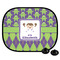 Astronaut, Aliens & Argyle Car Side Window Sun Shade (Personalized)