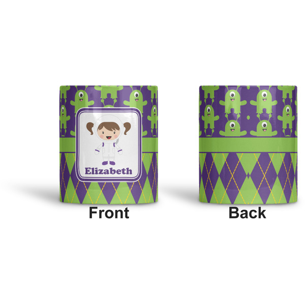 Astronaut, Aliens & Argyle Ceramic Pen Holder - Apvl