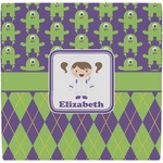 Astronaut, Aliens & Argyle Ceramic Tile Hot Pad (Personalized)