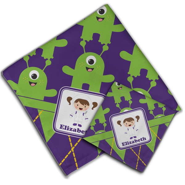 Astronaut, Aliens & Argyle Cloth Napkins - Personalized Lunch & Dinner (PARENT MAIN)