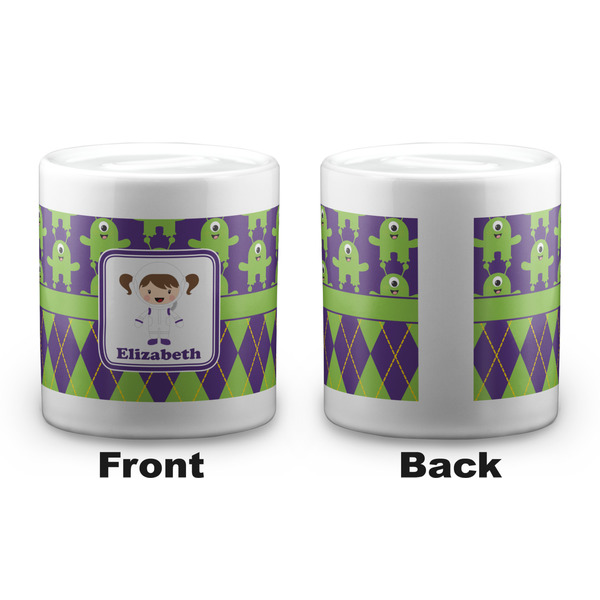 Astronaut, Aliens & Argyle Coin Bank - Apvl