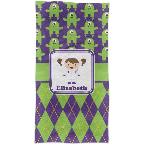 Astronaut, Aliens & Argyle Crib Comforter/Quilt - Apvl