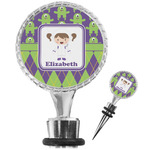 Astronaut, Aliens & Argyle Wine Bottle Stopper (Personalized)