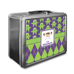 Astronaut, Aliens & Argyle Lunch Box (Personalized)