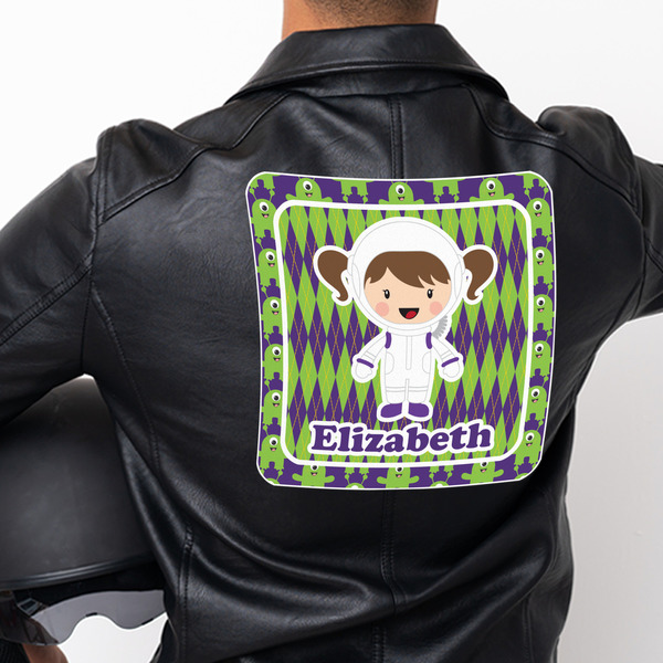 Astronaut, Aliens & Argyle Custom Shape Iron On Patches - XXXL - APPROVAL