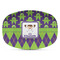 Astronaut, Aliens & Argyle Plastic Platter - Microwave & Oven Safe Composite Polymer (Personalized)