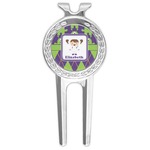 Astronaut, Aliens & Argyle Golf Divot Tool & Ball Marker (Personalized)