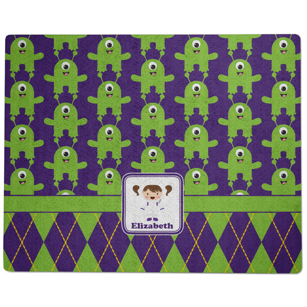 Astronaut, Aliens & Argyle Dog Food Mat - Large without Bowls