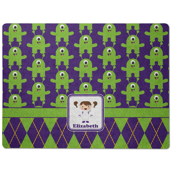 Astronaut, Aliens & Argyle Dog Food Mat - Medium without bowls