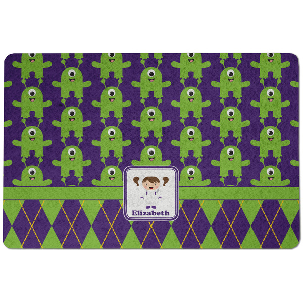 Astronaut, Aliens & Argyle Dog Food Mat - Small without bowls