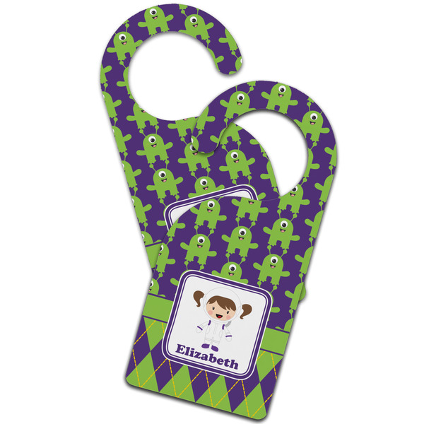 Astronaut, Aliens & Argyle Door Hanger - MAIN