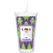 Astronaut, Aliens & Argyle Double Wall Tumbler with Straw (Personalized)
