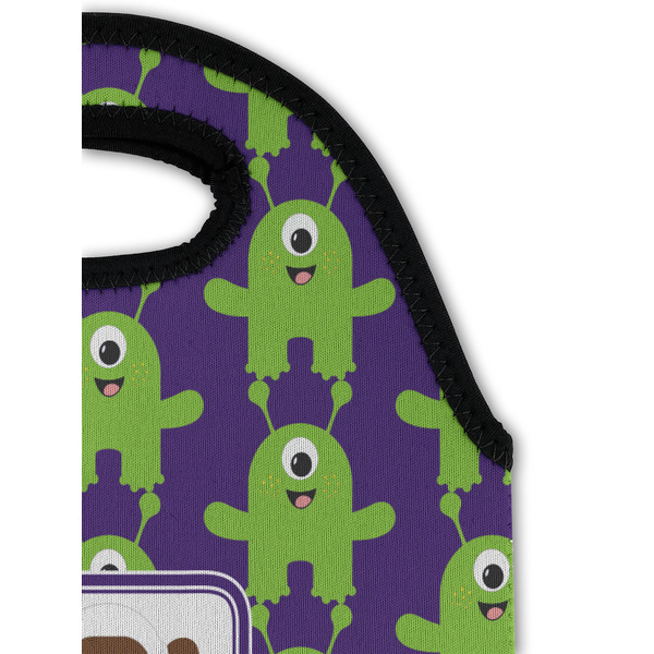 Astronaut, Aliens & Argyle Double Wine Tote - Detail 1 (new)