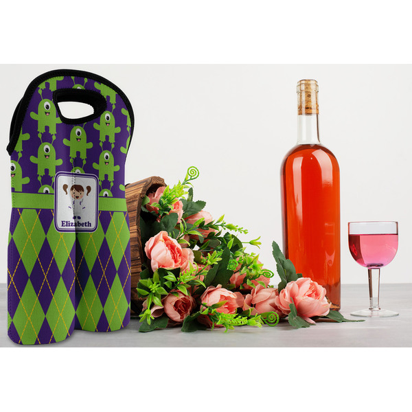 Astronaut, Aliens & Argyle Double Wine Tote - LIFESTYLE (new)