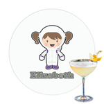 Astronaut, Aliens & Argyle Printed Drink Topper (Personalized)