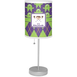 Astronaut, Aliens & Argyle Lamp with Drum Shade (Personalized)
