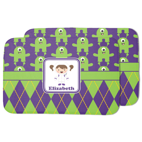 Astronaut, Aliens & Argyle Drying Dish Mat - MAIN