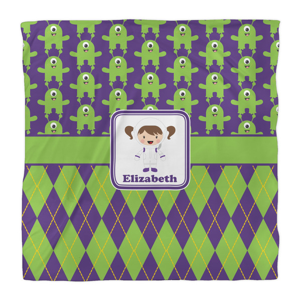 Astronaut, Aliens & Argyle Duvet Cover - Queen - Front