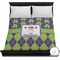 Astronaut, Aliens & Argyle Duvet Cover - Full / Queen (Personalized)