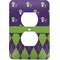 Astronaut, Aliens & Argyle Electric Outlet Plate