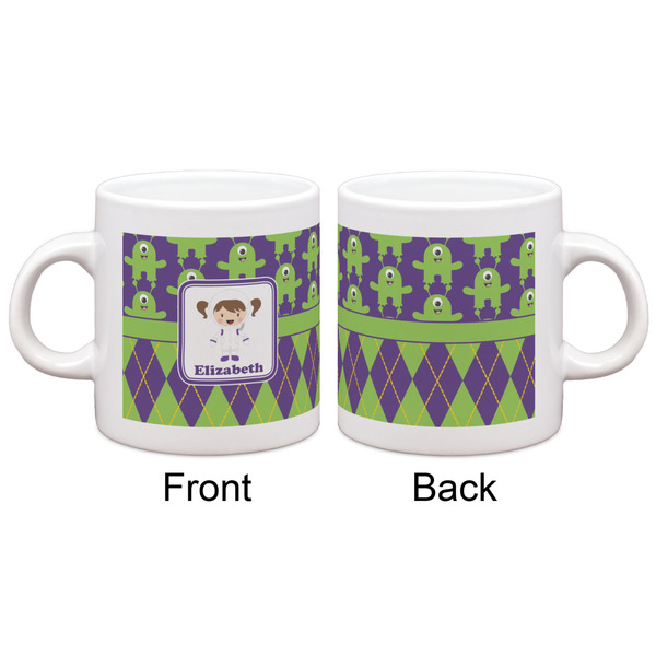 Astronaut, Aliens & Argyle Espresso Cup - Apvl