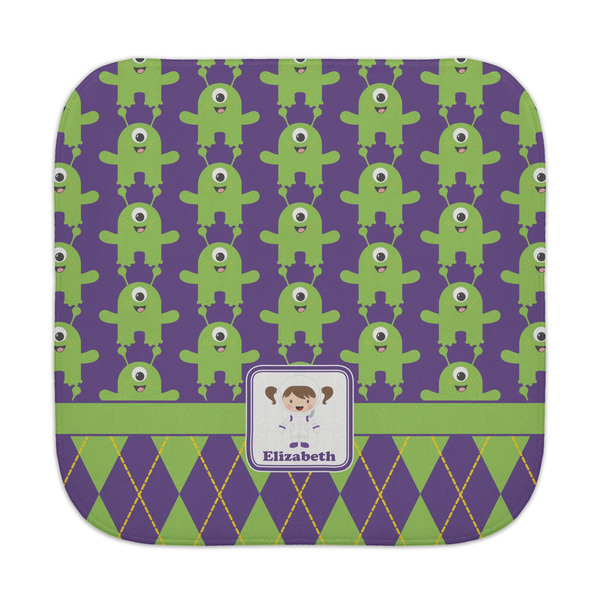 Custom Astronaut, Aliens & Argyle Face Towel (Personalized)