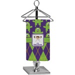 Astronaut, Aliens & Argyle Finger Tip Towel - Full Print (Personalized)