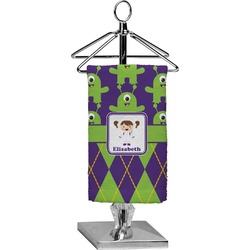 Astronaut, Aliens & Argyle Finger Tip Towel - Full Print (Personalized)