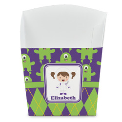 Astronaut, Aliens & Argyle French Fry Favor Boxes (Personalized)