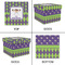 Astronaut, Aliens & Argyle Gift Boxes with Lid - Canvas Wrapped - X-Large - Approval