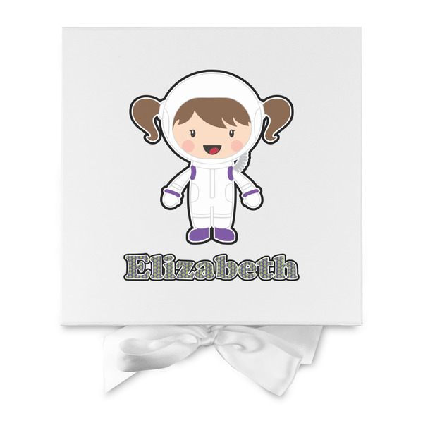 Astronaut, Aliens & Argyle Gift Boxes with Magnetic Lid - White - Approval