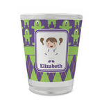 Astronaut, Aliens & Argyle Glass Shot Glass - 1.5 oz - Single (Personalized)