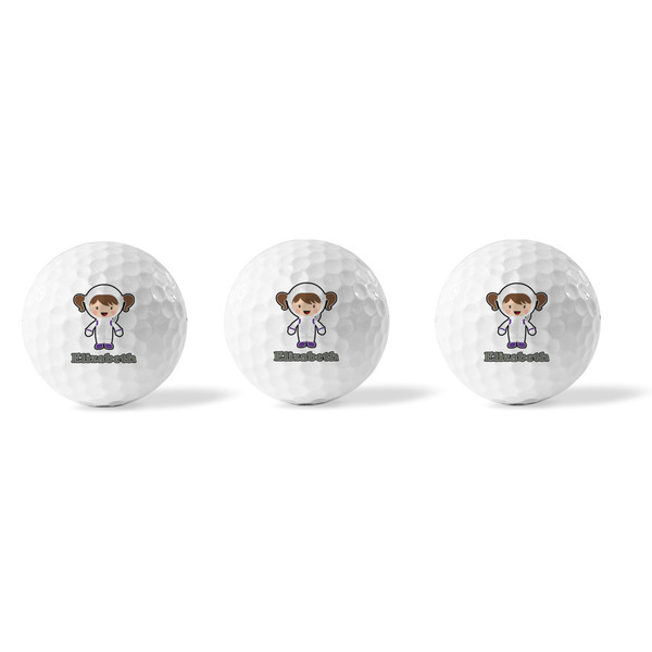 Astronaut, Aliens & Argyle Golf Balls - Generic - Set of 3 - APPROVAL
