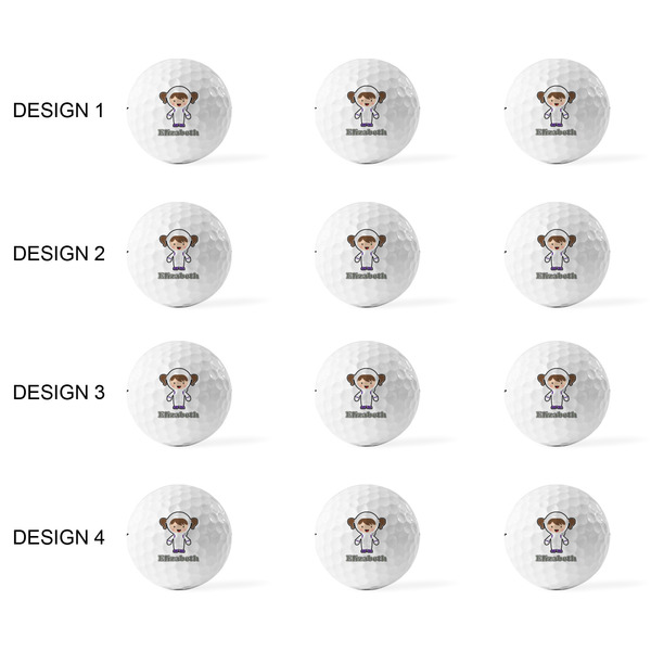 Astronaut, Aliens & Argyle Golf Balls - Titleist - Set of 12 - APPROVAL