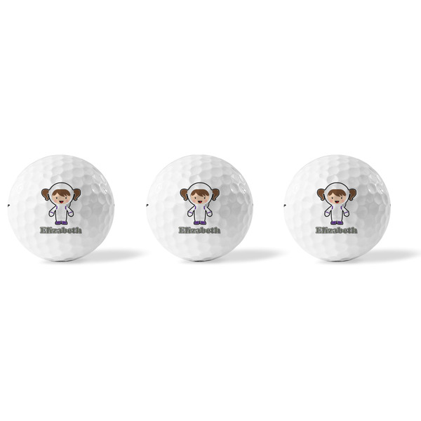 Astronaut, Aliens & Argyle Golf Balls - Titleist - Set of 3 - APPROVAL