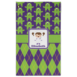 Astronaut, Aliens & Argyle Golf Towel - Poly-Cotton Blend w/ Name or Text
