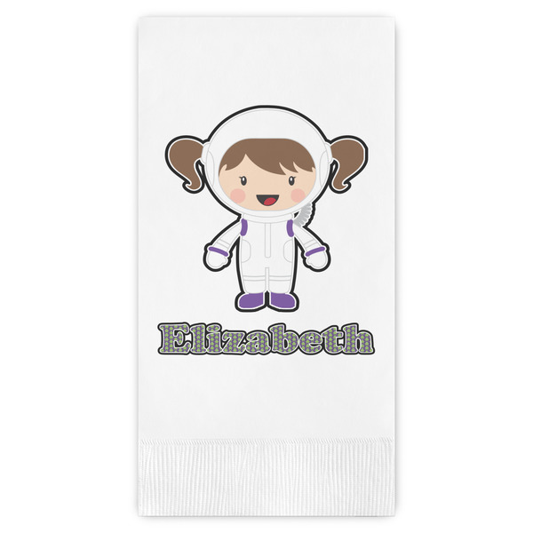 Custom Astronaut, Aliens & Argyle Guest Paper Towels - Full Color (Personalized)