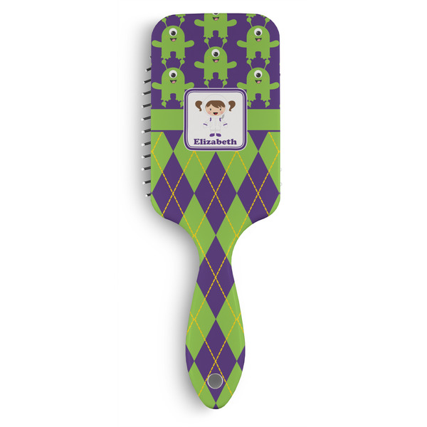 Custom Astronaut, Aliens & Argyle Hair Brushes (Personalized)