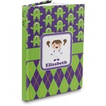 Astronaut, Aliens & Argyle Hardbound Journal (Personalized)