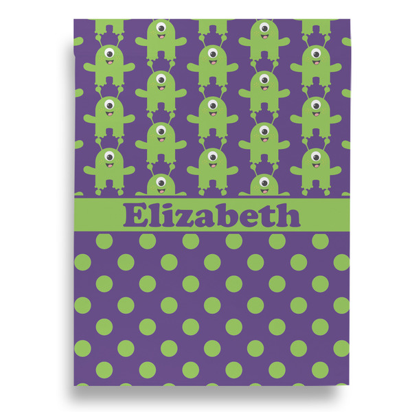 Astronaut, Aliens & Argyle House Flags - Double Sided - BACK