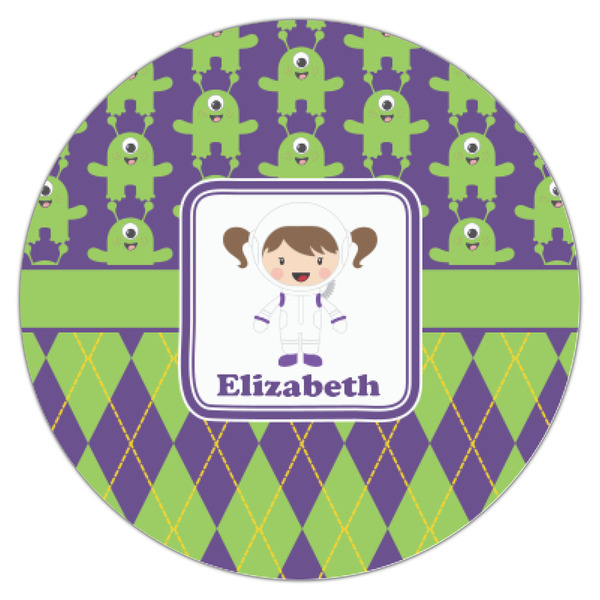 Astronaut, Aliens & Argyle Icing Circle - XSmall - Single