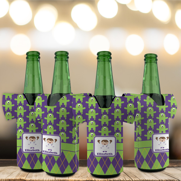 Astronaut, Aliens & Argyle Jersey Bottle Cooler - Set of 4 - LIFESTYLE