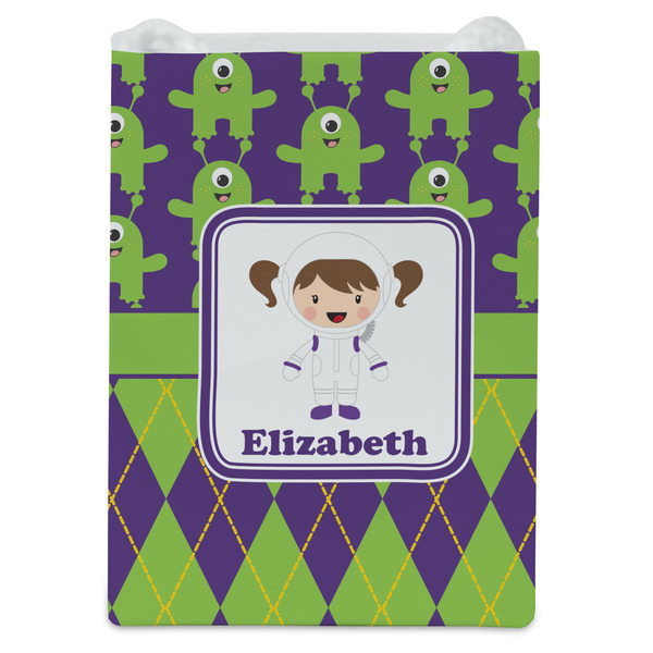 Astronaut, Aliens & Argyle Jewelry Gift Bag - Gloss - Front