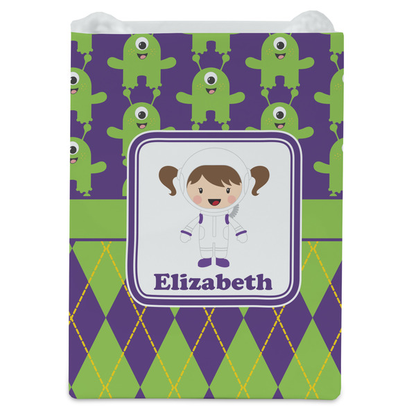 Astronaut, Aliens & Argyle Jewelry Gift Bag - Matte - Front