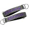 Astronaut, Aliens & Argyle Key-chain - Metal and Nylon - Front and Back