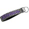 Astronaut, Aliens & Argyle Wristlet Webbing Keychain Fob (Personalized)