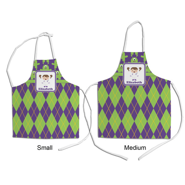Astronaut, Aliens & Argyle Kid's Aprons - Comparison