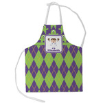 Astronaut, Aliens & Argyle Kid's Apron - Small (Personalized)